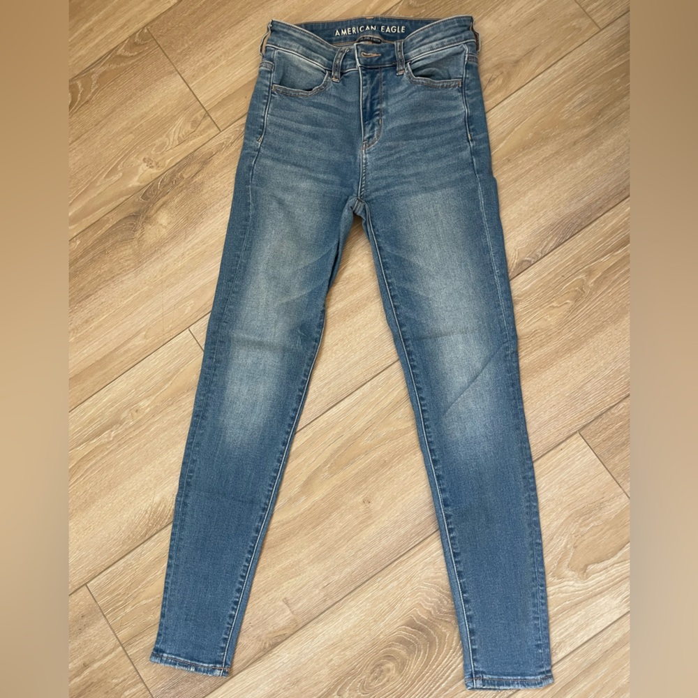 American Eagle jeggings.